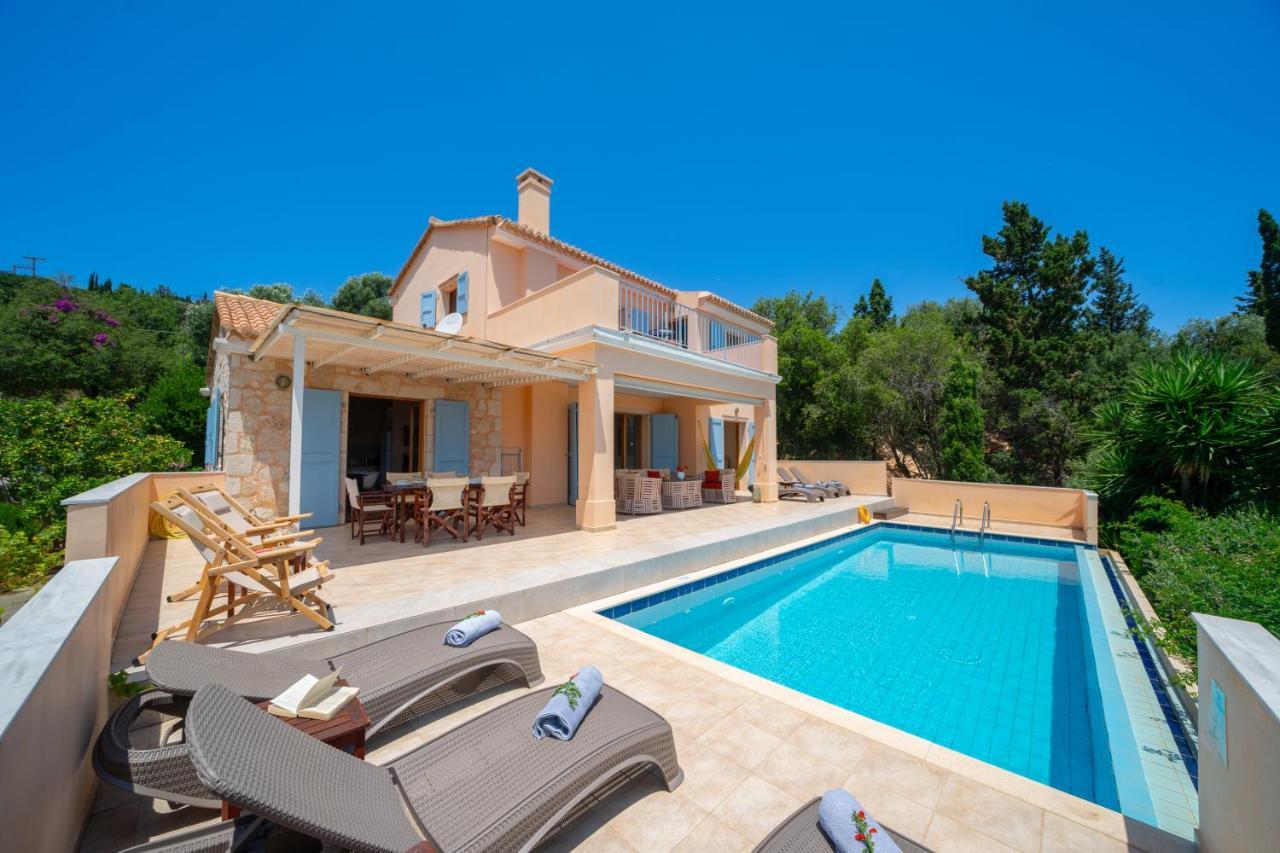 Villa Apollo Up To 8Px, Private Pool フィスカルドン エクステリア 写真