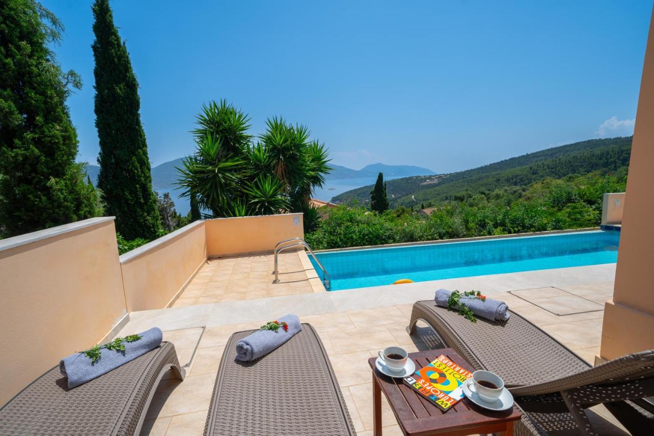 Villa Apollo Up To 8Px, Private Pool フィスカルドン エクステリア 写真