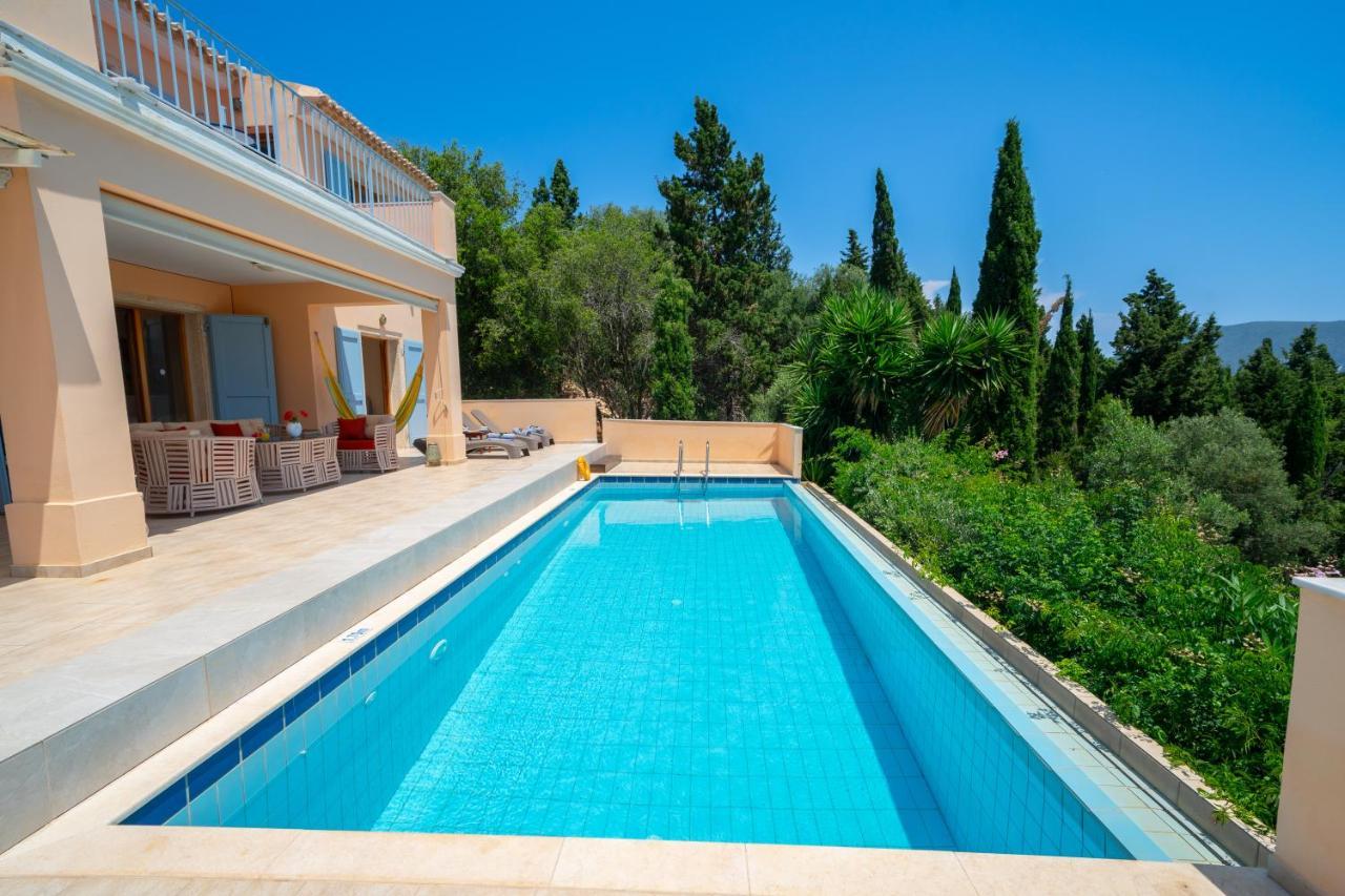 Villa Apollo Up To 8Px, Private Pool フィスカルドン エクステリア 写真