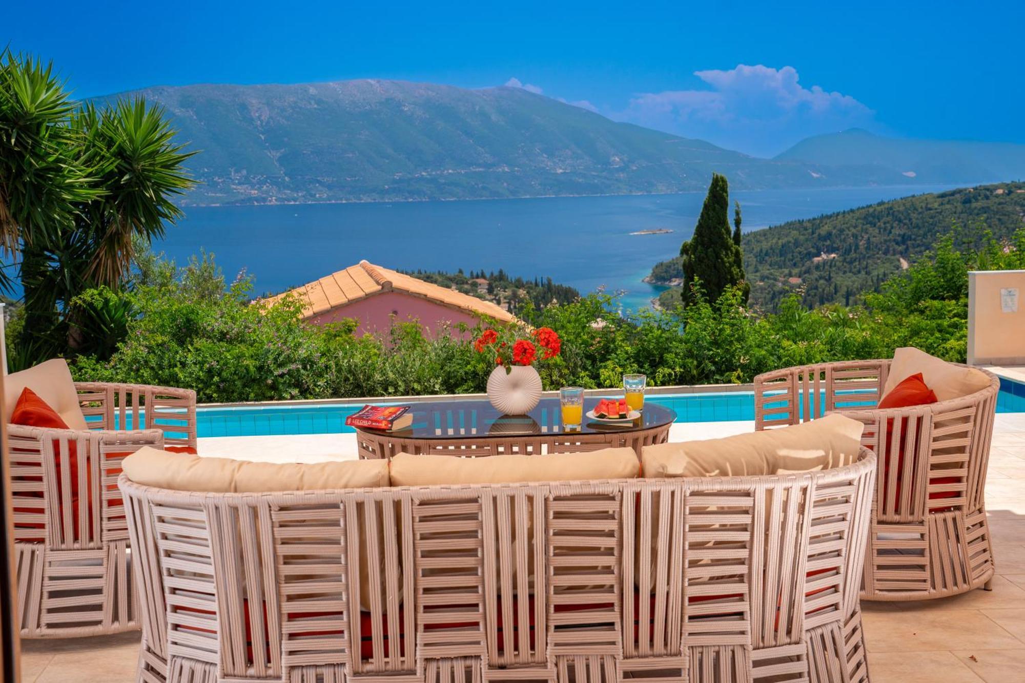 Villa Apollo Up To 8Px, Private Pool フィスカルドン エクステリア 写真