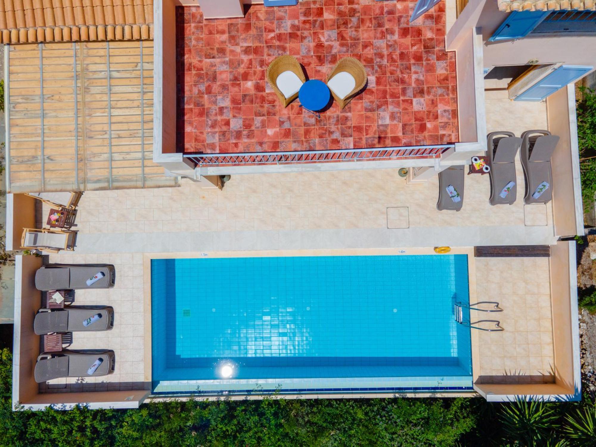Villa Apollo Up To 8Px, Private Pool フィスカルドン エクステリア 写真