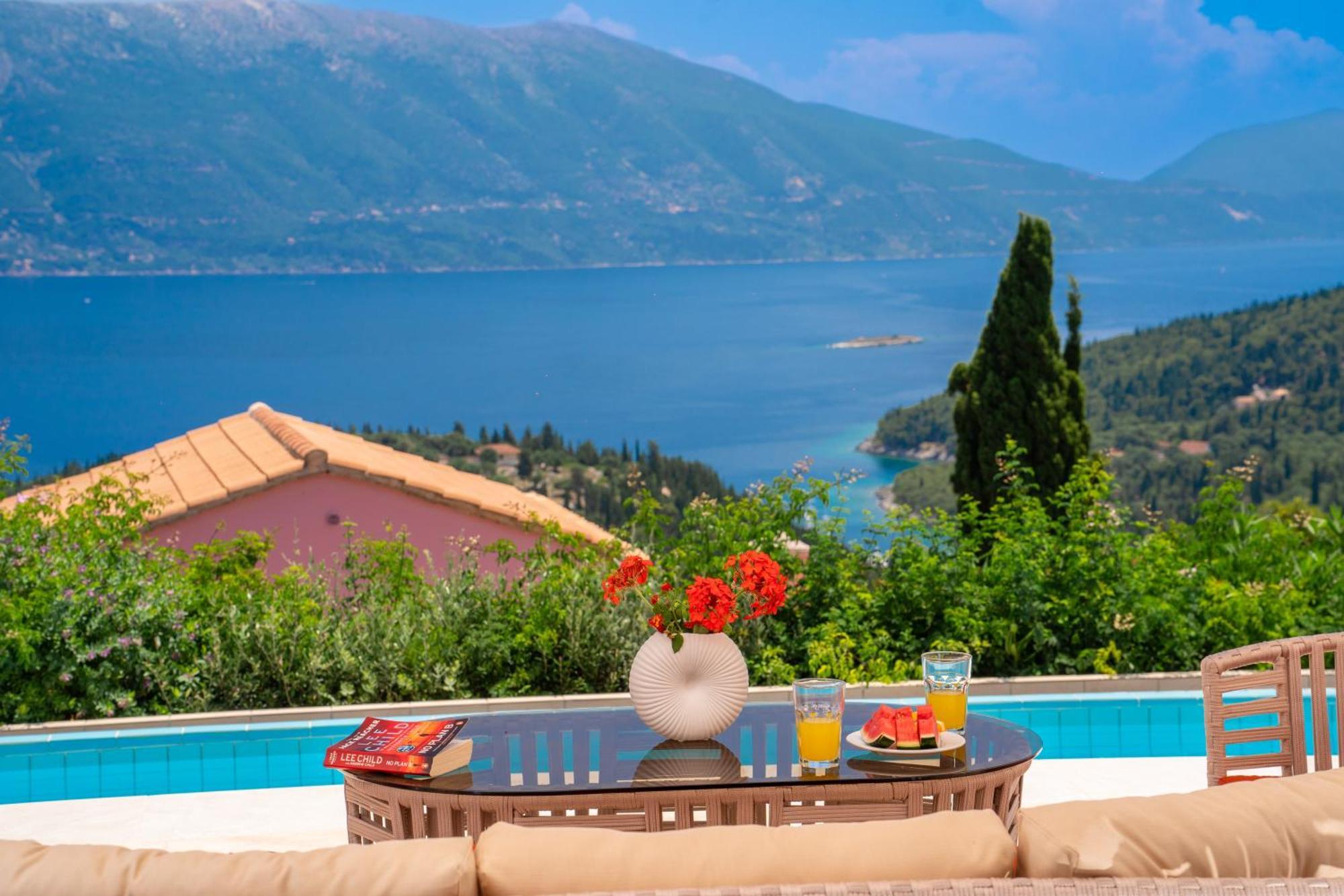 Villa Apollo Up To 8Px, Private Pool フィスカルドン エクステリア 写真